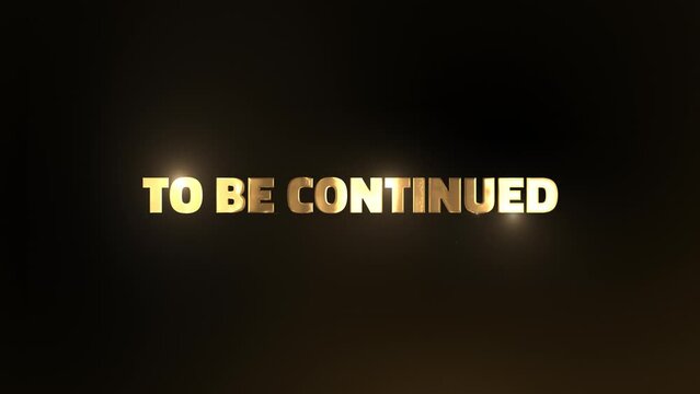 ToBeContinued
